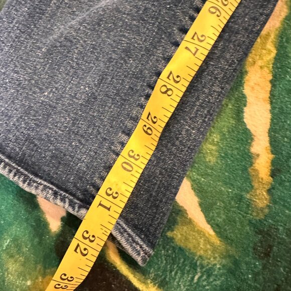 Madewell Sz 6 (28) Rail Straight Low Rise Jeans Stretch Womens Medium Wash - Picture 10 of 15